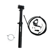 ZOOM Bicycle Wire-Controlled Hydraulic Lift Seat Tube Mountain Bike Seatpost, 31.6mm 375mm External Routing, 30.9mm 400mm Internal Routing, 31.6mm 400mm Internal Routing